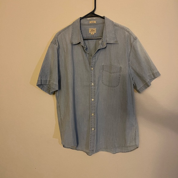 J Crew button down short sleeve size XL - Picture 1 of 6